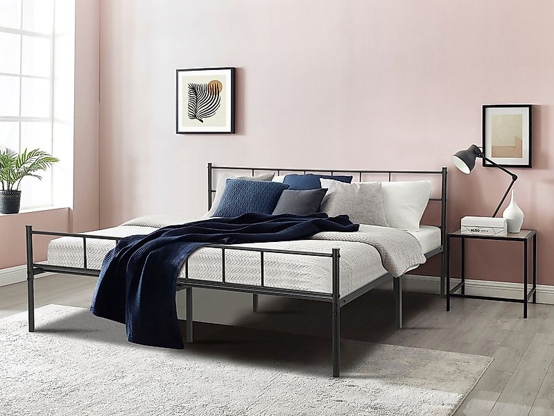 INOSIGN Metallbett Amrum Bett Bettgestell Bettrahmen Einzelbett Doppelbett günstig online kaufen
