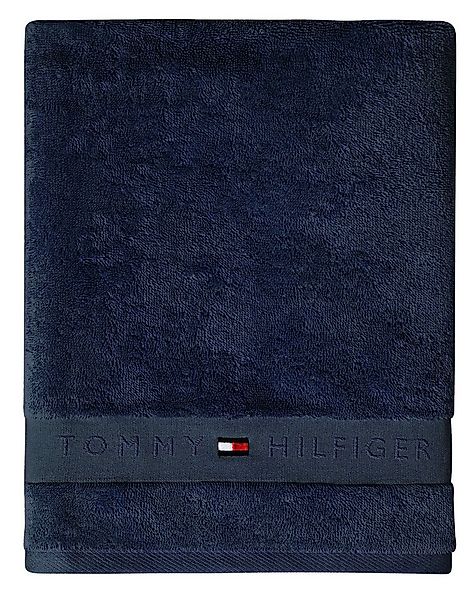 #1 Topseller Handtücher Tommy Hilfiger Duschtuch LEGEND, Navy, Baumwolle (1 günstig online kaufen