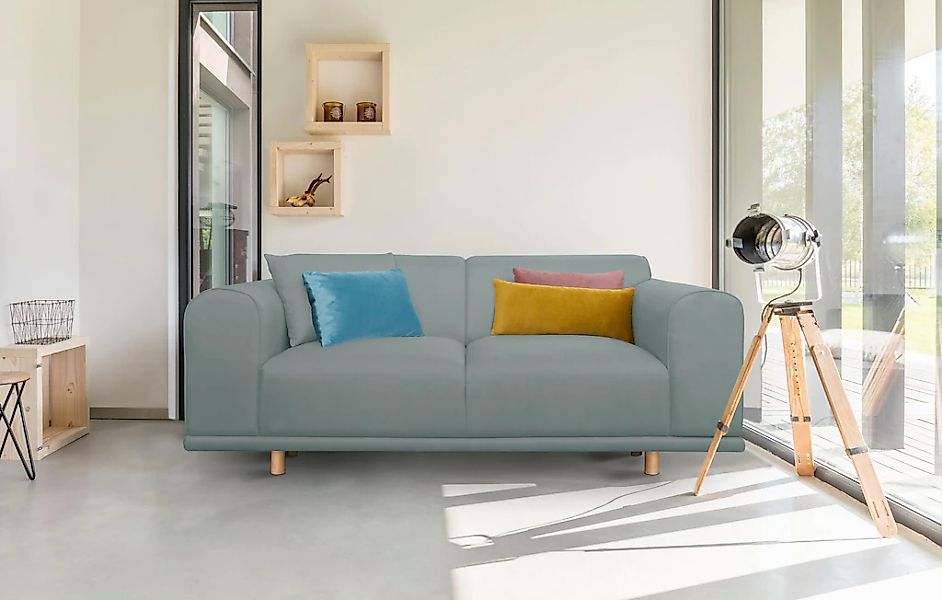 OTTO home 2-Sitzer "Maroon" in skandinavischem Design, mit losen Kissen günstig online kaufen