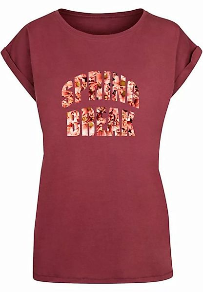 Merchcode T-Shirt Merchcode Damen Ladies Spring Break 1 Extended Shoulder T günstig online kaufen