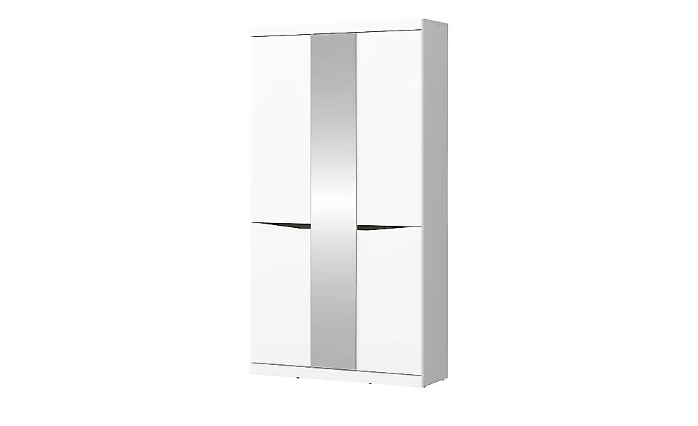 Garderobenschrank  Turino Neo ¦ weiß ¦ Maße (cm): B: 103 H: 196,5 T: 39.9 S günstig online kaufen