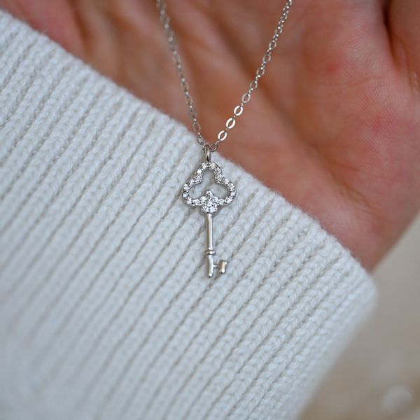 Runde Perlé Kette mit Anhänger Kette günstig online kaufen