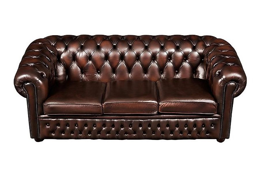 Xlmoebel Sofa Neues Luxus-Polstersofa im Chesterfield-Design mit Lederoptik günstig online kaufen