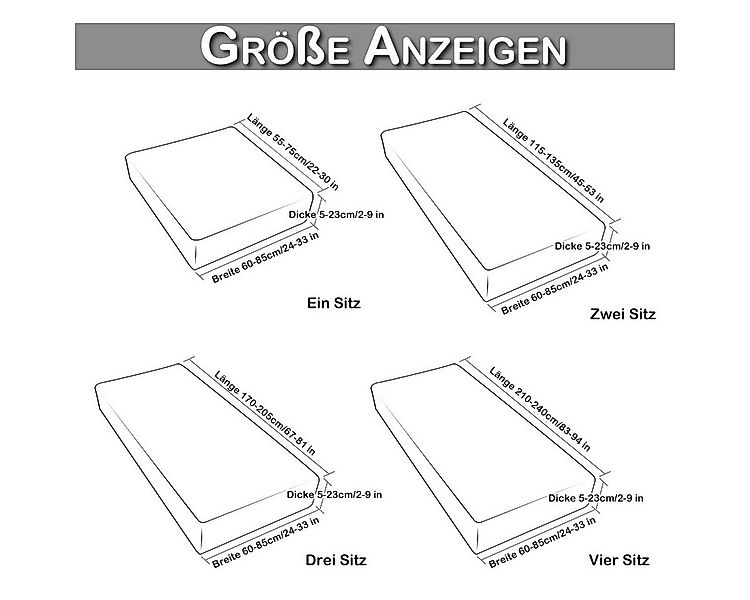 Rosnek Sofahusse Sofa Abdeckung Slipcover, weiche Flexibilität, im Wohnzimm günstig online kaufen