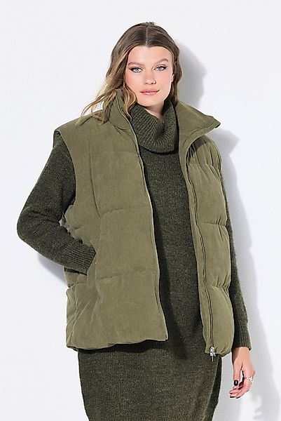 Studio Untold Steppweste Steppweste oversized Cord 2 Taschen günstig online kaufen