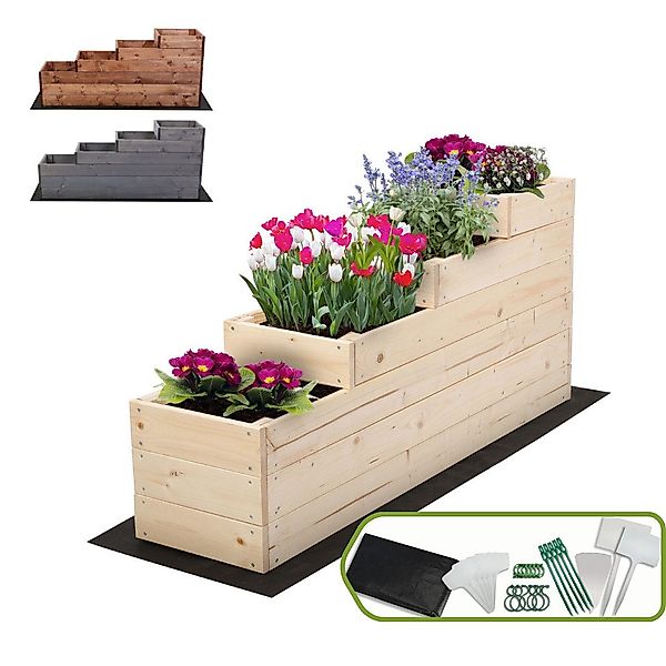 Modo24 Hochbeet ZP07 Kräuterbeet, Gartenbeet, Pflanzkasten, günstig online kaufen