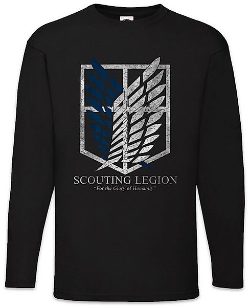 Urban Backwoods Langarmshirt Scouting Legion Langarm T-Shirt Attack On Logo günstig online kaufen