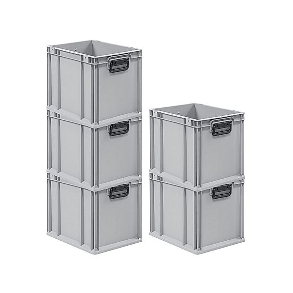PROREGAL Spar Set 5x Eurobox Nextgen Portable Duo HxBxT 32 x 30 x 40 cm 30 günstig online kaufen