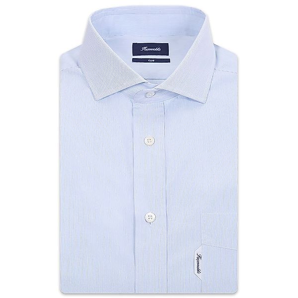 FaÇonnable Essential Casual Club Riviera 1b Langarm-shirt L White / Sky günstig online kaufen
