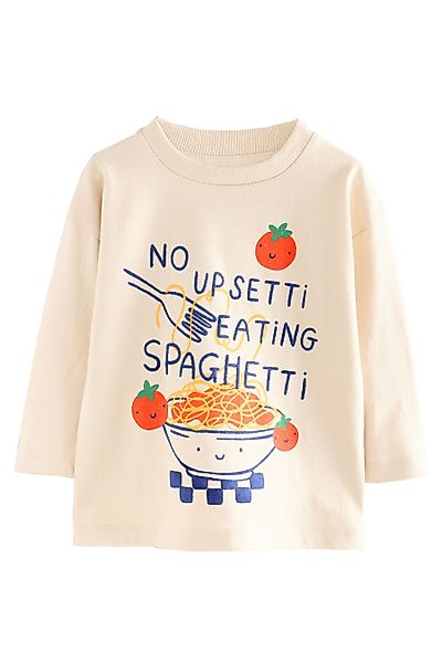 Next Langarmshirt Langarmshirt mit Grafikprint (1-tlg) günstig online kaufen