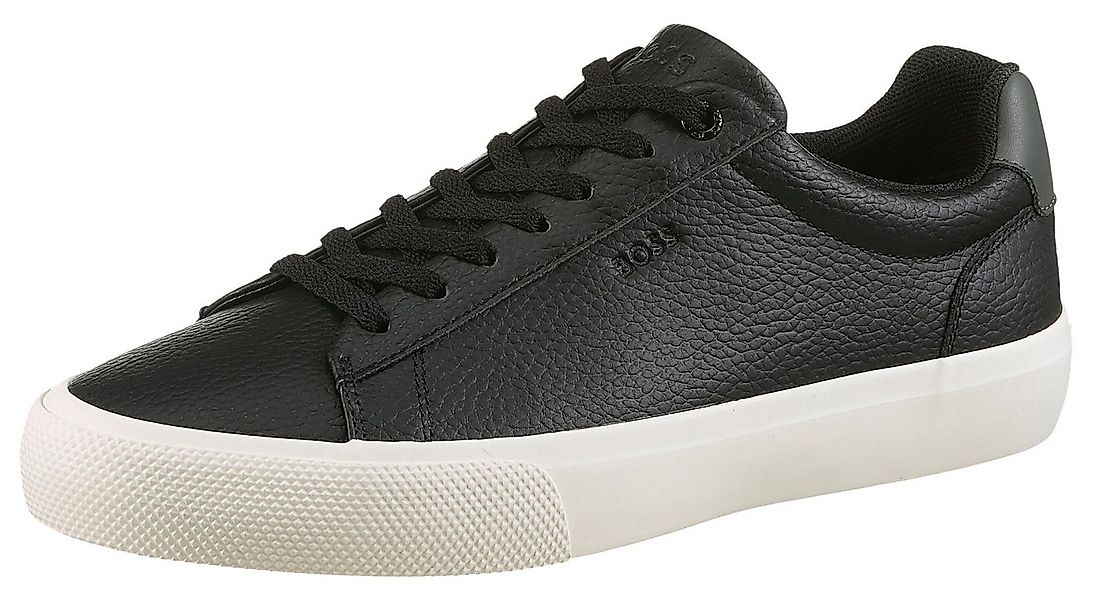 BOSS Aiden_Tenn Sneaker Schnürschuh, Halbschuh, Freizeitschuh mit Schaftran günstig online kaufen