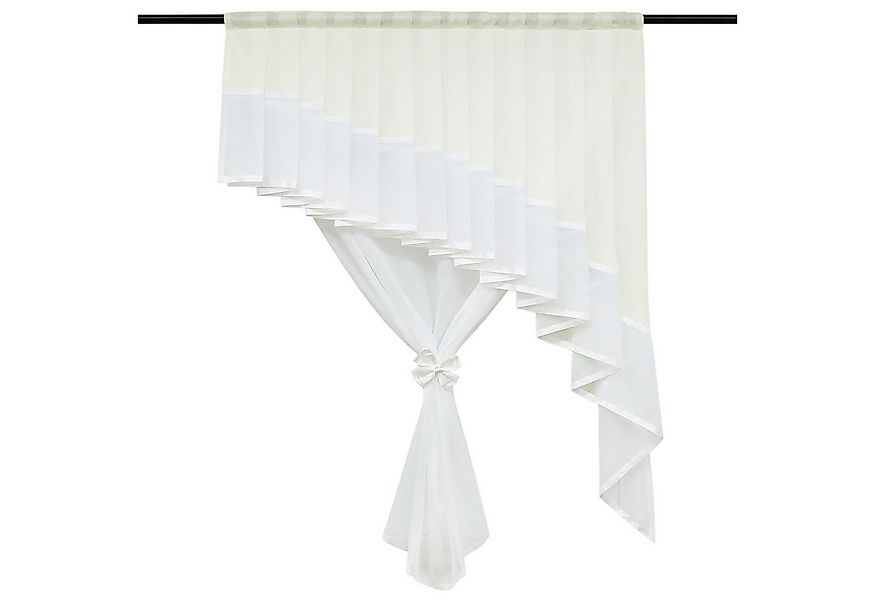 Joyswahl Raffrollo Stephanie, mit Stangendurchzug, schöne Fertig Voile Gard günstig online kaufen