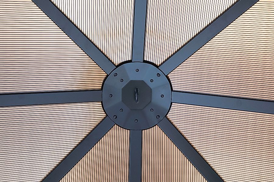 KONIFERA Pavillon-Ersatzdach "Aruba 2.0", Dachplatten für BxT: 300x300 cm, günstig online kaufen