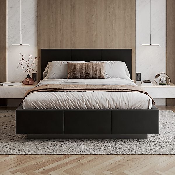 FDM Polsterbett ALMADA modern mit Bettkasten günstig online kaufen