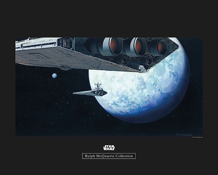 Komar Wandbild Star Wars Orbit 50 x 40 cm günstig online kaufen