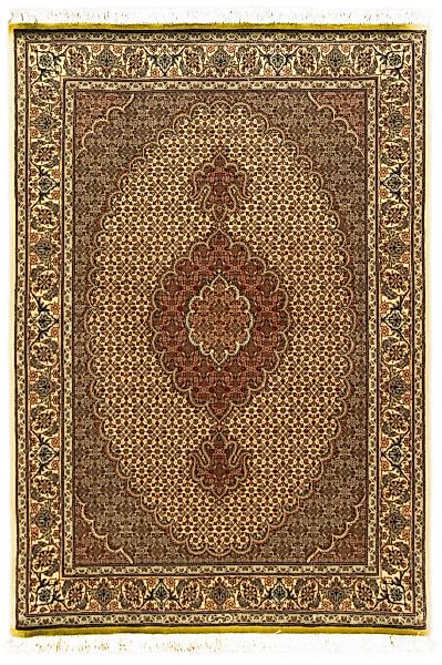 morgenland Orientteppich »Perser - Täbriz - Royal - 148 x 102 cm - beige«, günstig online kaufen