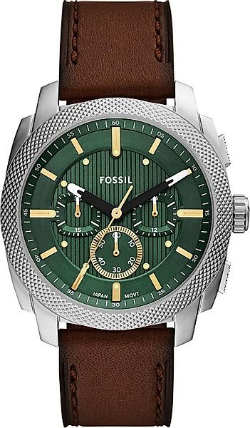 Fossil Chronograph MACHINE FS6100, Quarzuhr, Armbanduhr, Herrenuhr, Lederar günstig online kaufen