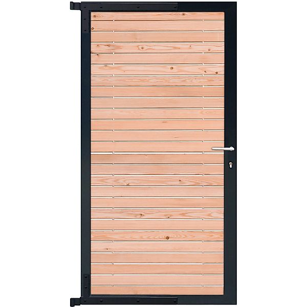 GartenLand Steckzauntor Göteburg 90 x 175 cm Holz Europäische Lärche PEFC A günstig online kaufen