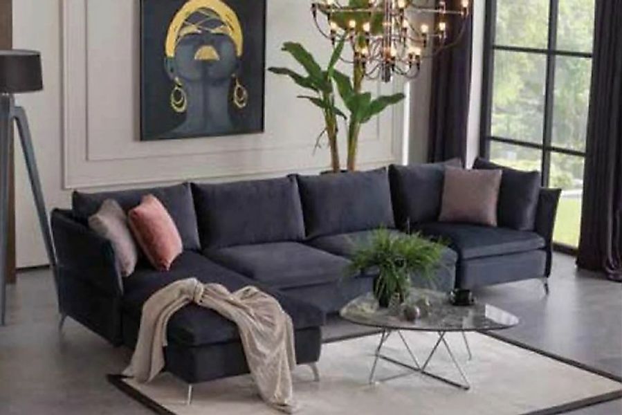 JVmoebel Ecksofa, Ecksofa Couch Polster Möbel Wohnzimmer Einrichtung Wohnla günstig online kaufen