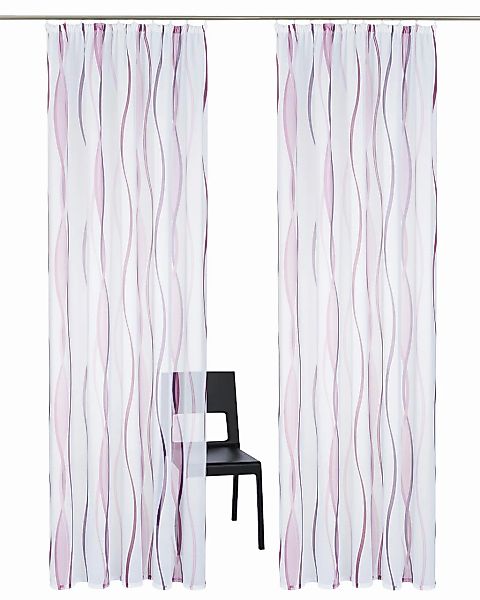 my home Gardine Dimona, Kräuselband (2 günstig online kaufen