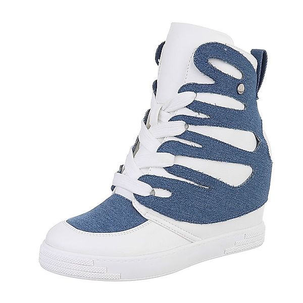 Ital-Design Damen High-Top Freizeit Schnürstiefelette (87108907) günstig online kaufen