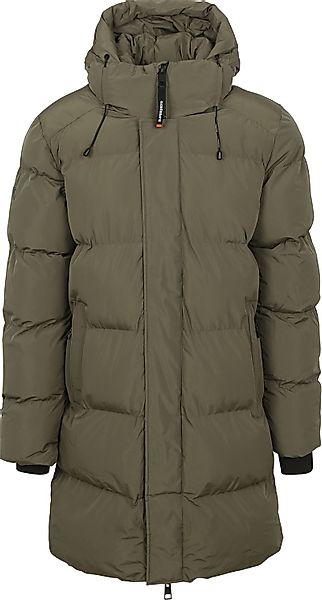 Superdry Lange Pufferjacke Hooded Schwarz - Größe XXL günstig online kaufen