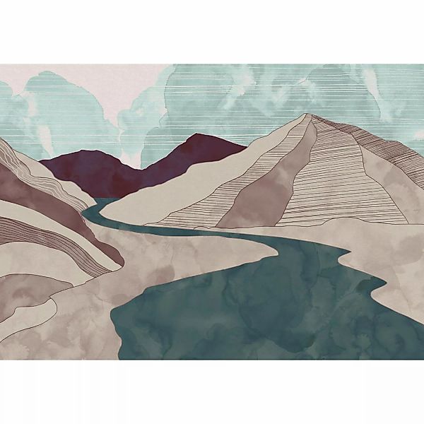 Komar Fototapete Vlies Terra  400 x 280 cm günstig online kaufen