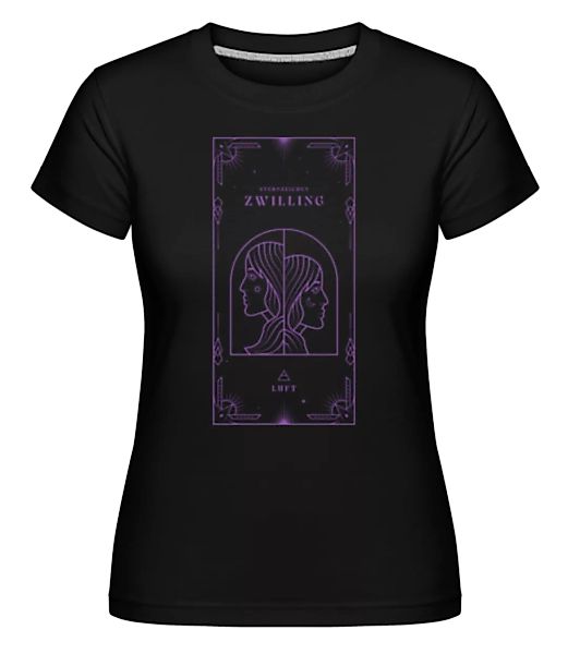 Art Deco Sternzeichen Zwilling · Shirtinator Frauen T-Shirt günstig online kaufen