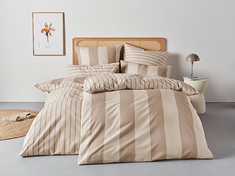 Home affaire Bettwäsche Sari, Flanell, 2 teilig, in verschiedenen Qualitäte günstig online kaufen