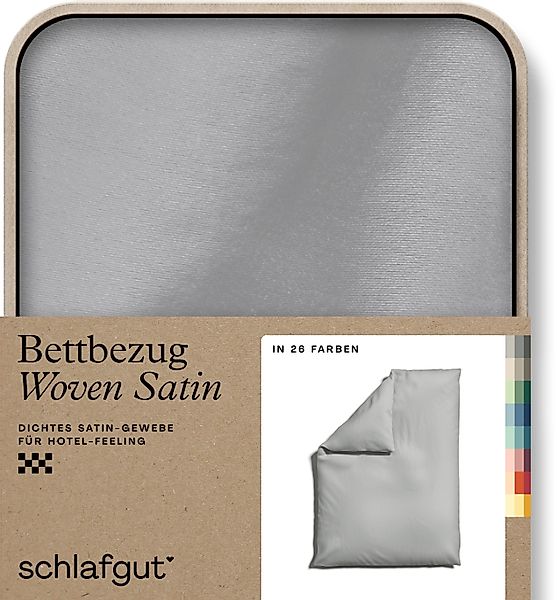 Schlafgut Bettbezug Woven Satin, (1 St), günstig online kaufen