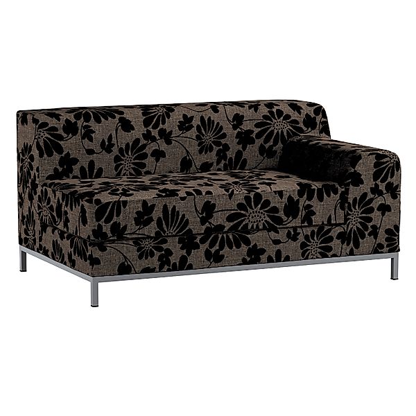 Kramfors 2-Sitzer Sofabezug, Lehne rechts, braun-schwarz, Bezug für Kramfor günstig online kaufen