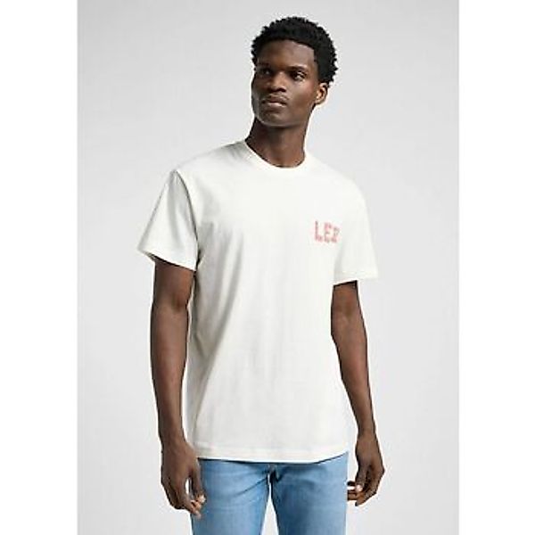 Lee  T-Shirts & Poloshirts 112364580 RELAXED TEE-ECRU günstig online kaufen