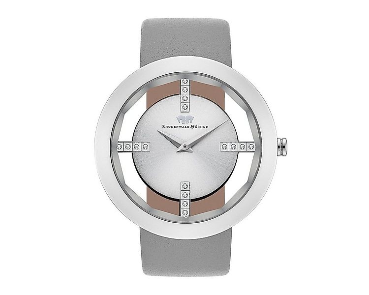 Rhodenwald & Söhne Quarzuhr Lucrezia schwarz, aus Edelstahl günstig online kaufen