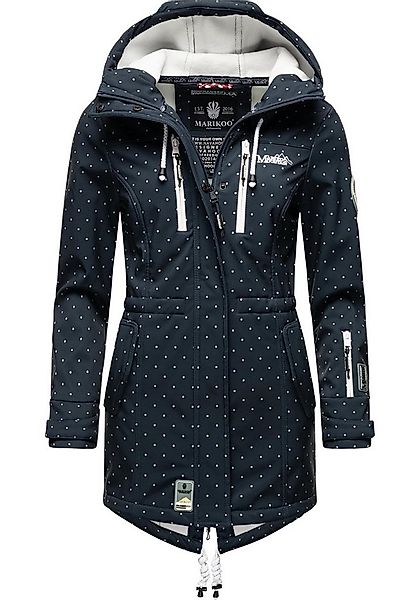 Marikoo Funktionsmantel "Zimtzicke" Softshell Parka mit Kapuze günstig online kaufen
