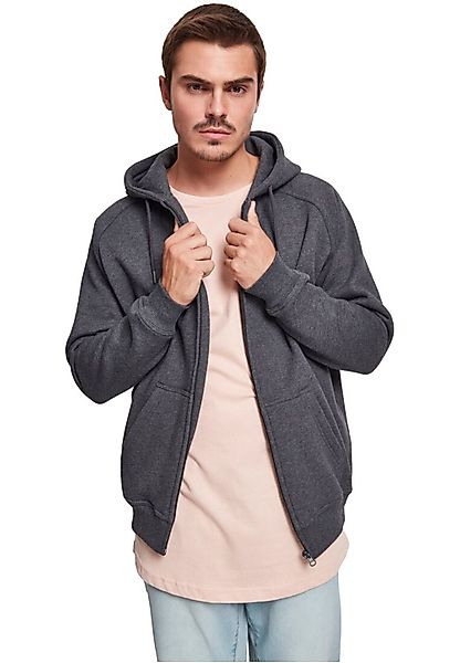 Urban Classics Herren Hoodie Kapuzenpullover ZIP HOODY - Relaxed Fit günstig online kaufen