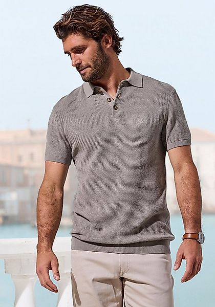 John Devin Poloshirt - Strick Poloshirt, Regular fit mit Polokragen und kle günstig online kaufen