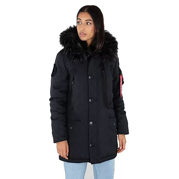 Alpha Industries Polar Jacke XS All Black günstig online kaufen