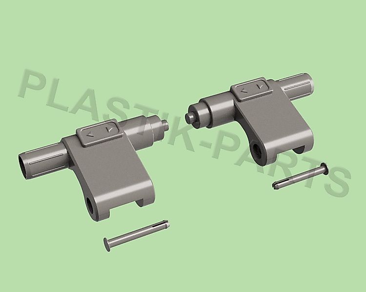 Plastik Parts Dachfenster Braas Klassik Light Griffhebel Typ BK BL Dachfens günstig online kaufen