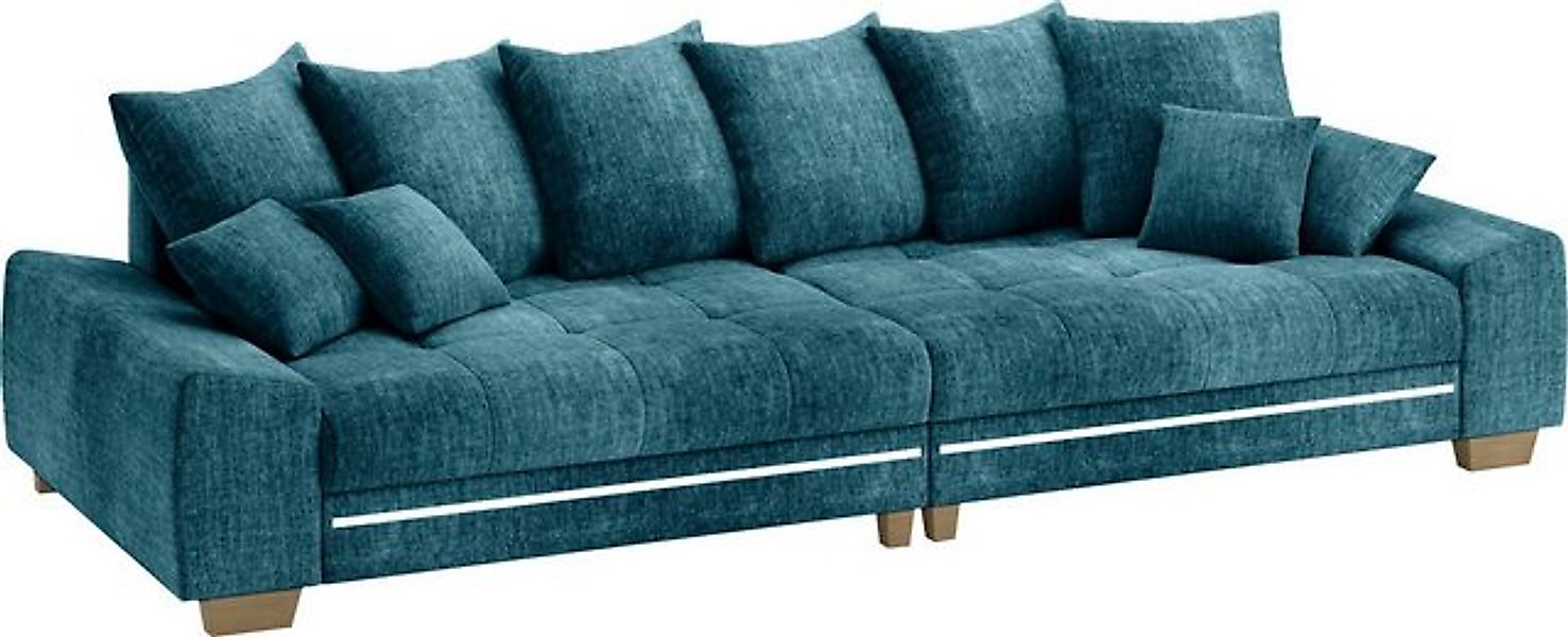 Mr. Couch Big-Sofa Nikita II, mit RGB-LED Beleuchtung, wahlweise mit Kaltsc günstig online kaufen