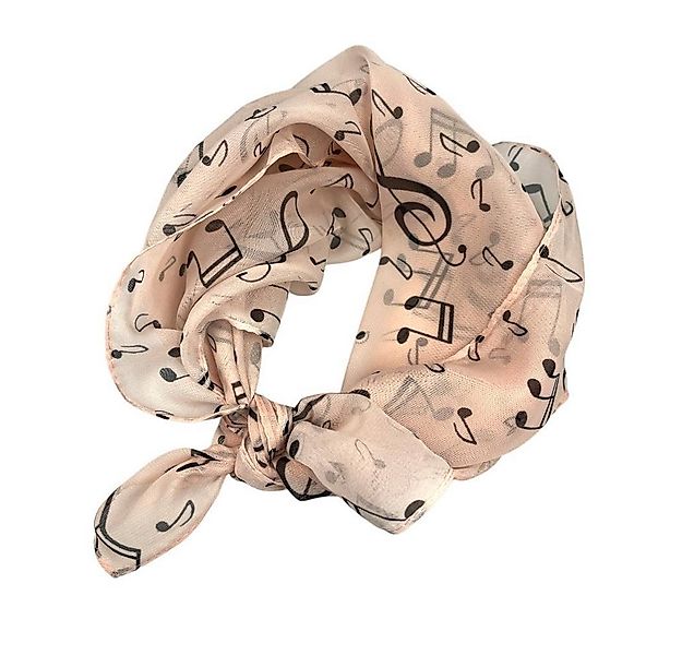 mugesh Schal Chiffon Schal Notenmotive, für Musikerinnen und Musiker günstig online kaufen