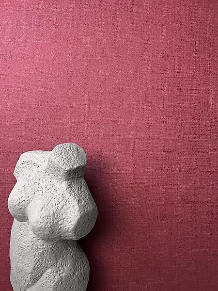 Newroom Vliestapete No. 31 Prickelnde Himbeere Tapete Edle Farben Unifarbe, günstig online kaufen