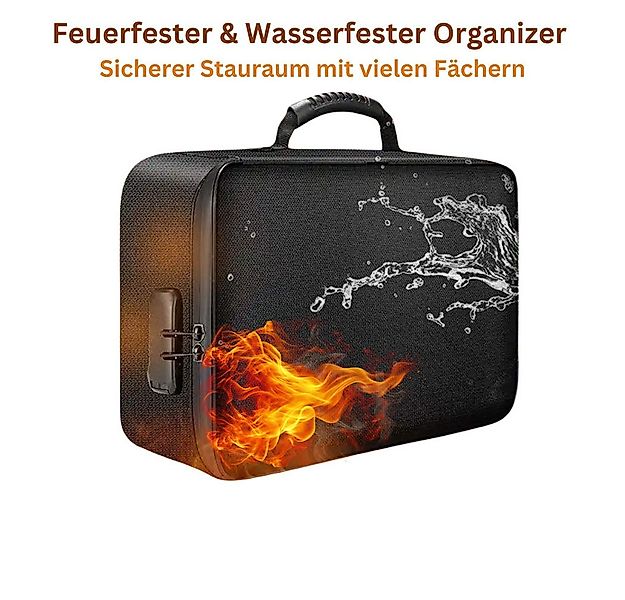 FireMat Dokumententasche Feuerfest,Wasserdicht, Tragbare Dokumententasche A günstig online kaufen