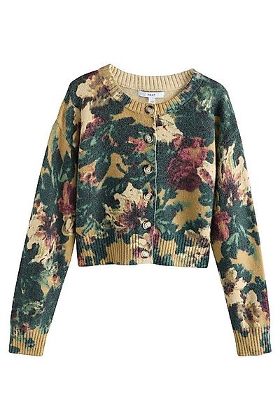 Next Strickjacke Strickjacke mit Rundhalsausschnitt (1-tlg) günstig online kaufen
