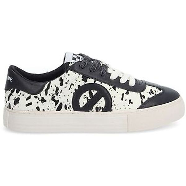 No Name  Sneaker ARCADE TOE SIDE W - P.COW/GLOW - BLANC/NOIR günstig online kaufen