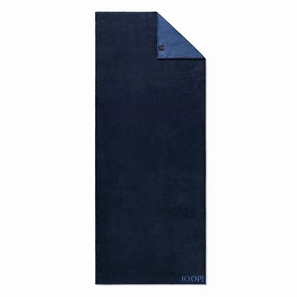 JOOP! Saunatuch Classic Frottierkollektion - 80x200 cm, Walkfrottier Blau günstig online kaufen