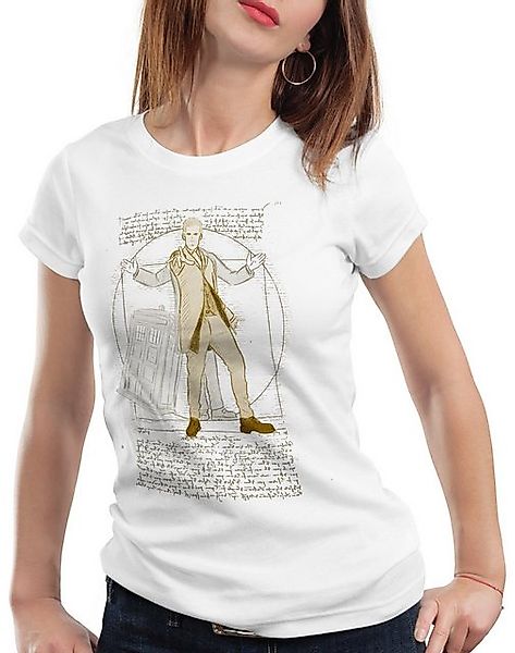 style3 T-Shirt Vitruvianischer Doktor notrufzelle doktor doctor who timelor günstig online kaufen