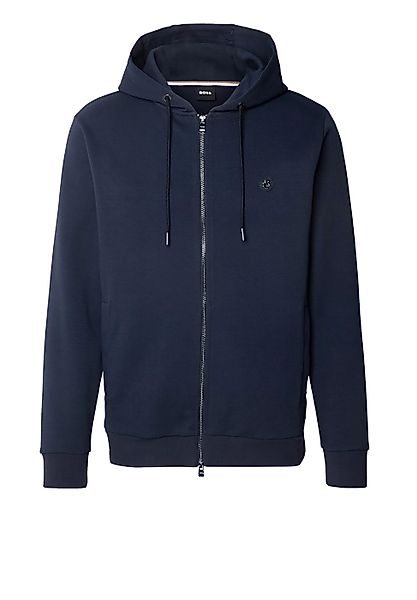 BOSS Sweatjacke mit Doppel-B-Monogramm (1-tlg) günstig online kaufen