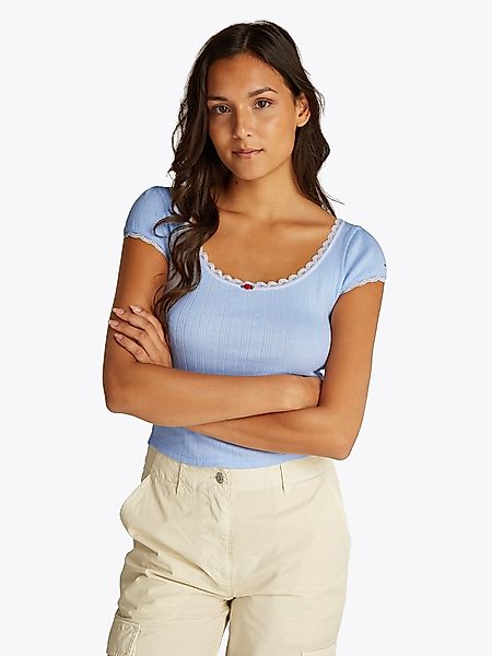 Tommy Jeans Damen T-Shirt Dw0dw20621 günstig online kaufen