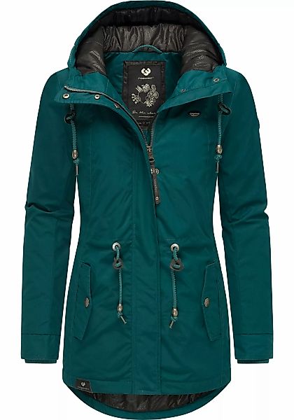 Ragwear Winterjacke "Monadis Black Label", mit Kapuze, stylischer Winterpar günstig online kaufen