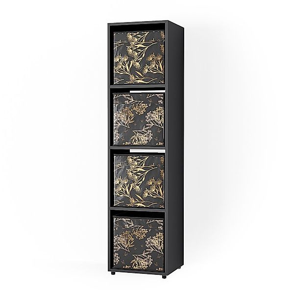 Vicco Raumteiler Ludus, Schwarz, 144.5 x günstig online kaufen